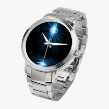 Load image into Gallery viewer, Blue Fire Cross  Steel Strap Automatic Watch