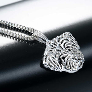 Lovely Maltese Dog Pendant Necklace