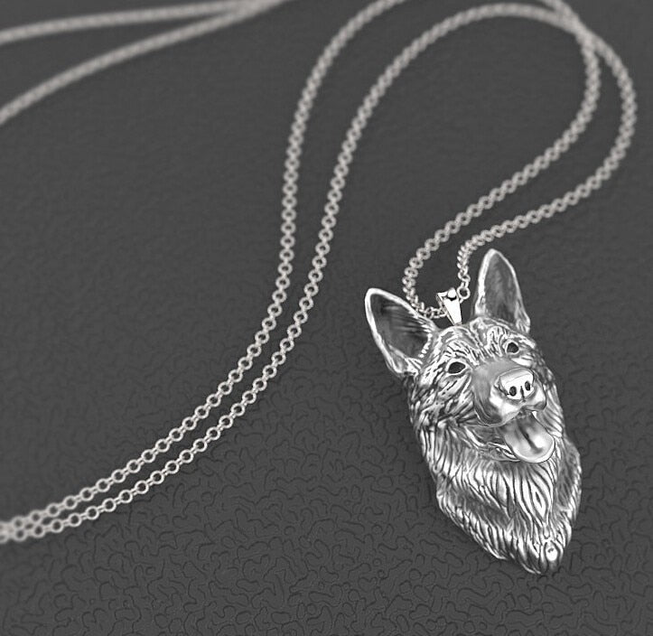 German Shepherd  Pendant